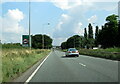 A38 northbound near Premier Inn Lichfield in WS13 8GA