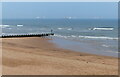 Beach and groyne at Aberdeen in Tillydrone/Seaton/Old Aberdeen Ward