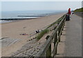 Promenade and beach at Aberdeen in Tillydrone/Seaton/Old Aberdeen Ward