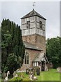 St. Michael's church (Bell tower and porch | Brimfield) in SY8 4PB
