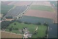 Rigbolt House and moated site: aerial 2021 in PE11 4JP