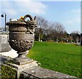 Urn, Oldway mansion, Paignton in TQ3 1PT