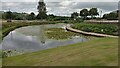 A pretty pond, Pyramids Business Centre in EH48 2FY