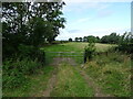 Field entrance off the B4079 near Aston on Carrant in GL20 8HJ