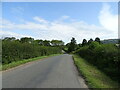 Minor road towards Bredon's Norton in GL20 7EX