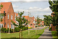 The footpath through the "Woodcock Way" housing estate, Ashby-de-la-Zouch in LE65 1DW
