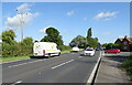 A46 approaching Hinton Cross in WR11 7QX