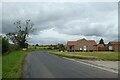 Houses on the southern edge of Tholthorpe in YO61 1SX