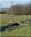 Old bridge near Marefield, Leicestershire in LE7 9LQ