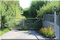 Gates on Boat Road in NP18 2AU