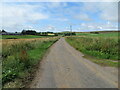 Minor road approaching East Bradieston in AB30 1HQ