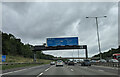 On the M25 clockwise almost at junction 16 in SL0 0QG