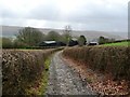 Lane towards Aberedw in LD2 3UH