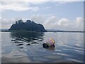 Barrel float, Loch Leven in KY13 8ET