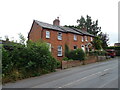 Houses on Old Road (B4214). Bromyard in HR7 4LG