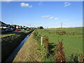 Drain alongside Cradge Bank Road in PE11 3AB