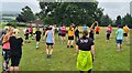 Waiting for the start at Macclesfield parkrun in SK11 7QA