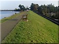 Pathway along dam of Mugdock Reservoir in G62 8NA