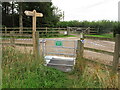 Gate, Chiltern Way at Studdridge Farm in HP14 3XR