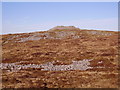 Garn Fawr, a big cairn in Llangynidr Community