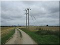 Bridleway to Great Stukeley in PE29 6JQ
