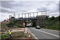 New HS2 bridge at Finmere Station in MK18 4AX