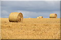 Bales against skyline in SP5 5QJ