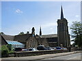 School and church in Shaw in SN12 8EH