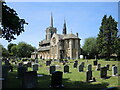 Shaw church and graveyard in SN12 8EH