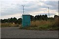 Portable toilet on Ullenhall Lane, Gorcott Hill in B98 9EW