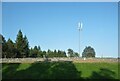 Telecom mast on Muir of Thorn beside the A9 in PH1 4AQ