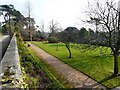 Lower level garden, Oldway mansion, Paignton in TQ3 1PT