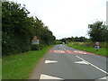 Entering Stoke Orchard in GL52 7RQ