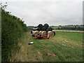 Straw bales and silage bales in NG22 8AZ