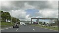 Footbridge and gantry over M6 in PR3 5DB