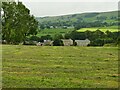 Mown field at Green House Farm in BD20 8DW