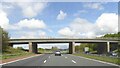 New Lane crossing M6 motorway in Brock with Catterall Ward