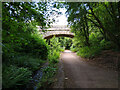 Bridge over the Strawberry Line Path NCN26 in BS25 1JG