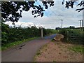 Entrance to Festival Way NCN33 at Backwell Green in BS48 3PS