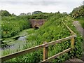Strawberry Line NCN26 bridges near Congresbury in BS49 5AE