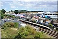 Ridgmont Station from the A507 bridge in MK43 0ZY