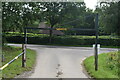 Puttenden Rd car park barrier in TN11 9NR