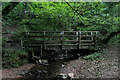 Footbridge over Beeston Brook in Coupe Green