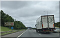 On the M40 west-bound in SL2 3XD