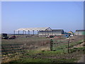Skeletal barn on Causeway Farm in CB24 8PU
