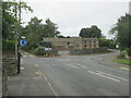 Roundabout in Coal Aston. in S18 3AF
