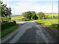 Minor road at the entrance to Easter Tolmauds in AB31 4PP
