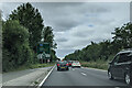 Approaching roundabout on the A404 in SL6 9UF