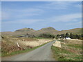 The road from the loch into Eynort in IV47 8SQ