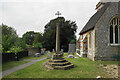 Churchyard cross in Twyford in SO21 1NZ